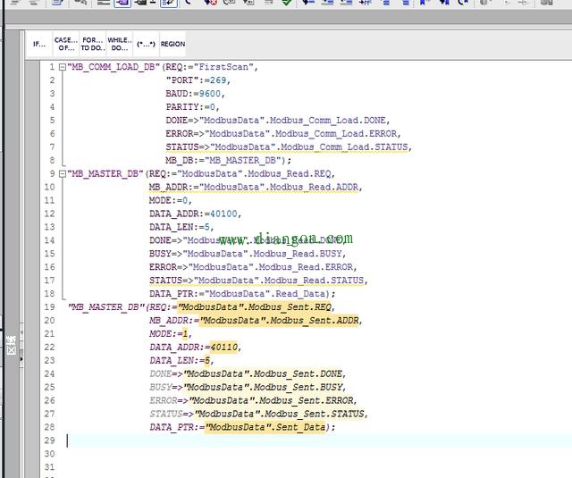 西门子PLC的“ModbusRTU通讯”和“轮询”