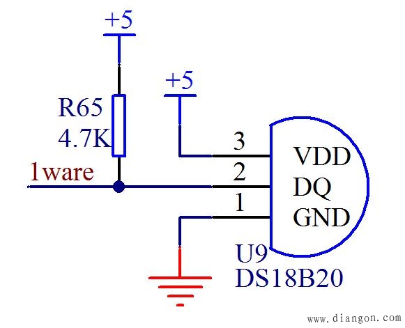 温度传感器DS18B20