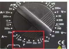 数字万用表电容档的测量使用方法与注意事项