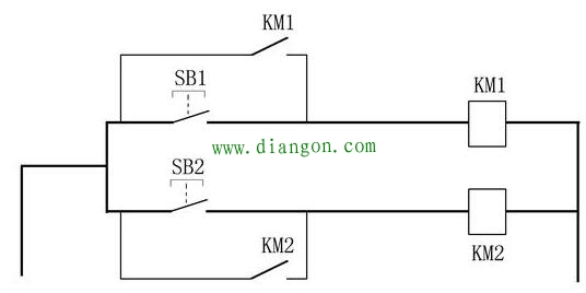 初学者必看：接触器功能理解之接触器自锁与互锁图解