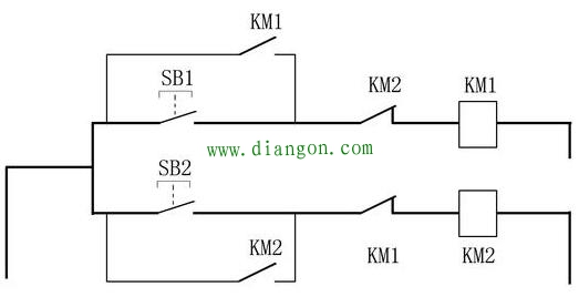 初学者必看：接触器功能理解之接触器自锁与互锁图解