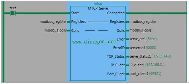 欧姆龙PLC分别做modbus tcp客户端和服务器的通讯案例 欧姆龙PLC分别做modbus tcp客户端和服务器的通讯案例