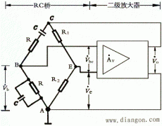 RC桥式振荡器电路原理