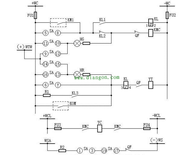 电工必须知道的30个高压电气二次回路图