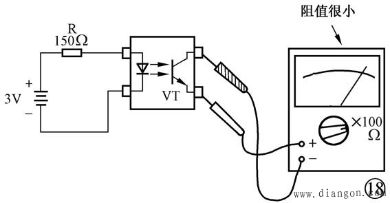 光电二极管-光电三极管-光耦识别与检测方法图解 光电二极管-光电三极管-光耦识别与检测方法图解