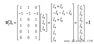 回路矩阵与回路电压定律 回路矩阵与回路电压定律