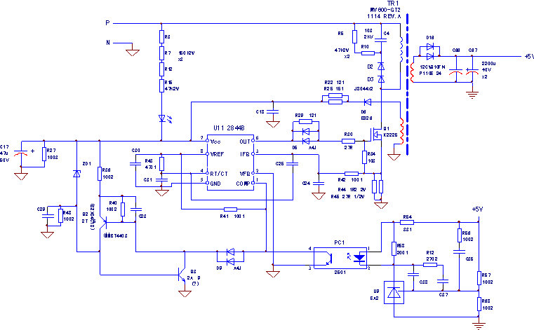 开关电源的间歇振荡
