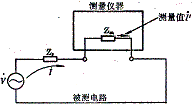 测量仪器的阻抗对测量的影响