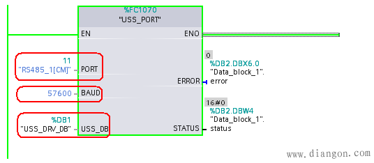 如何通过USS协议实现西门子S7-1200PLC与G120变频器的通信