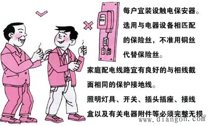 家庭安全用电事故的预防和救护