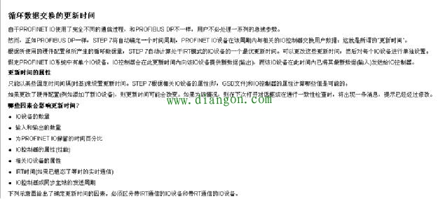 更改Profinet从站的扫描周期 更改Profinet从站的扫描周期