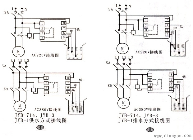 JYB-714液位继电器原理