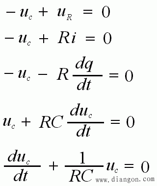 一阶电路的零输入响应