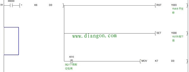 PLC编程示例-机械手物料取放