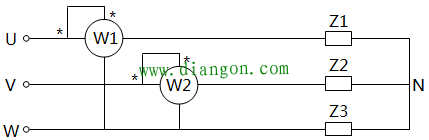 单相功率和三相功率的测量方法及电路 单相功率和三相功率的测量方法及电路