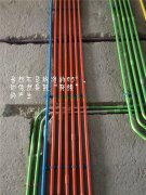 水电改造时管道横平竖直 走天不走地或水走天电走地