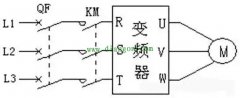 变频器外接主电路原理图
