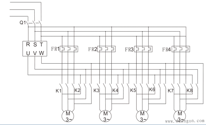 变频器在恒压供水方面的应用 变频器在恒压供水方面的应用