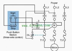 电机启动的简单电路