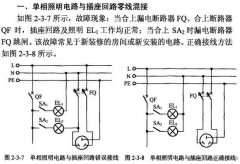 造成漏电断路器误动作的常见接线错误