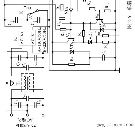 单端自激式正激型开关稳压电源电路
