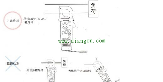 数字钳形表使用方法和注意事项