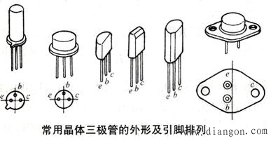 三极管的封装形式和管脚识别