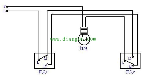 家装电工不得不看:双控三控以及多控开关的接线方法图解