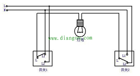 家装电工不得不看:双控三控以及多控开关的接线方法图解
