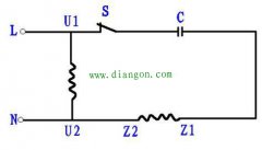 单相异步电动机正反转原理