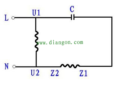 单相异步电动机正反转原理