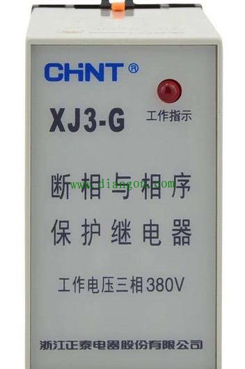 断相与相序保护继电器的接线方法图解 断相与相序保护继电器的接线方法图解