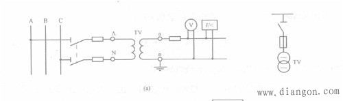 电压互感器接线图