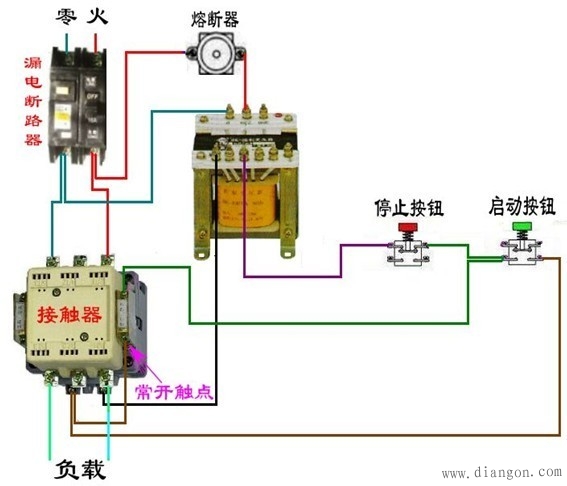 电气控制线路的原理与安装