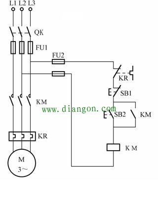 交流接触器自锁和互锁