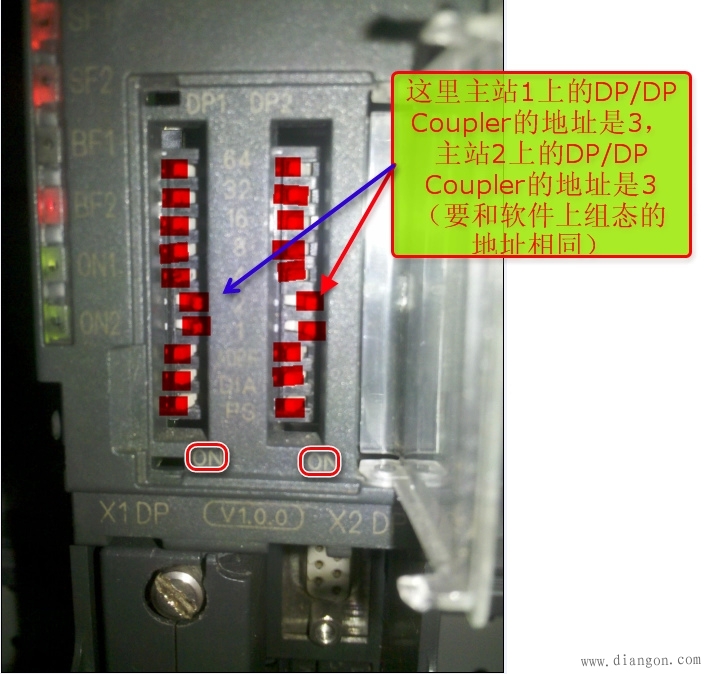 S7-300与S7-300之间的PRFIBUS-DP主主通讯