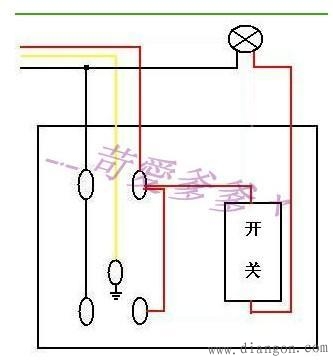 开关接线图_单控开关接线图实物图_带插座开关接线图实物图