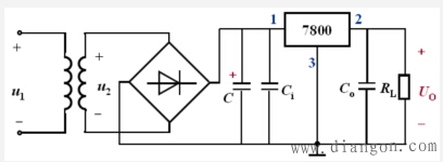 集成稳压器的典型应用电路