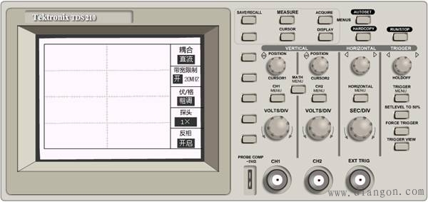 TDS 210数字式示波器的主要功能实现