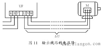 为什么变频器的输出线有时需要加粗？