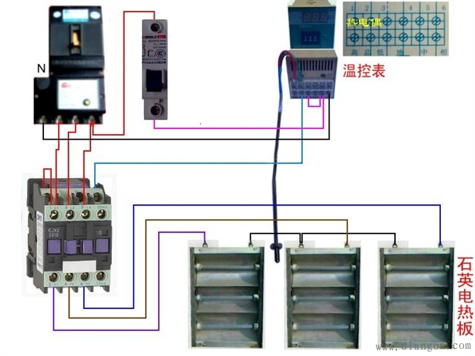电工最常见电路_电工常见电路接线图_电工最常见电路的实物接线图集