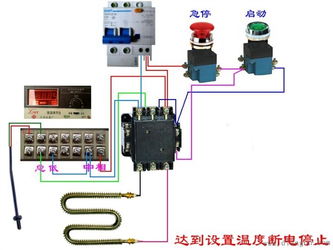 电工最常见电路_电工常见电路接线图_电工最常见电路的实物接线图集