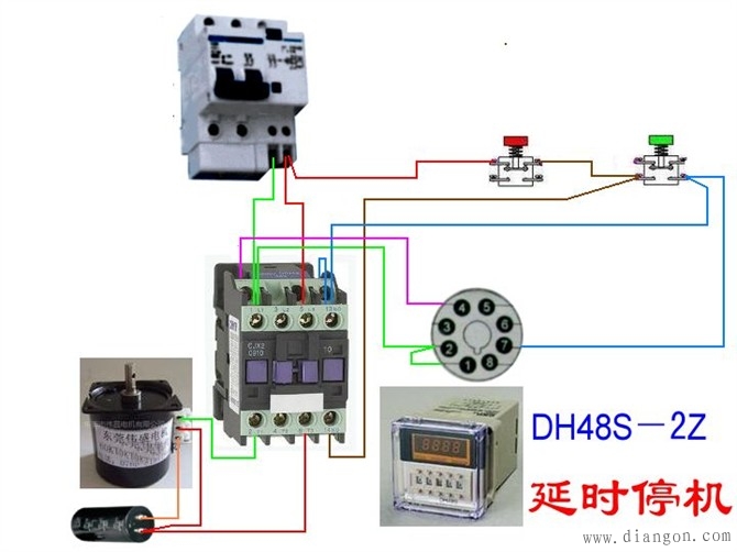 电工最常见电路_电工常见电路接线图_电工最常见电路的实物接线图集