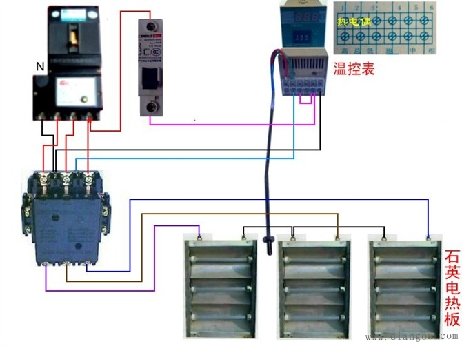 电工最常见电路_电工常见电路接线图_电工最常见电路的实物接线图集