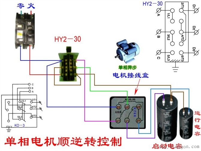 电工最常见电路_电工常见电路接线图_电工最常见电路的实物接线图集