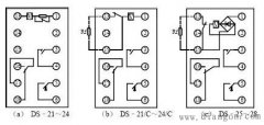 中间继电器接线图图解