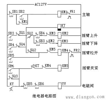 继电器控制线路移植法