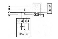 时控开关控制交流接触器原理图解