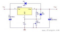 lm317可变稳压电路原理