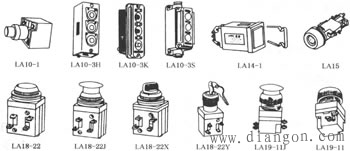 按钮开关的结构、符号